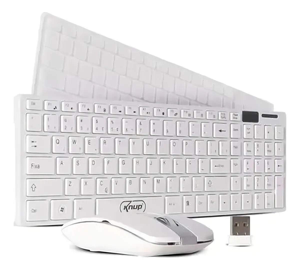 Teclado Sem Fio Com Mouse Para Computador Ref: Kp